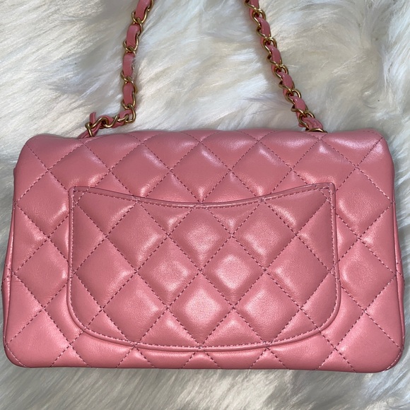 Chanel 19S Pink Mini Flap with Antique GHW - Picture 9 of 16